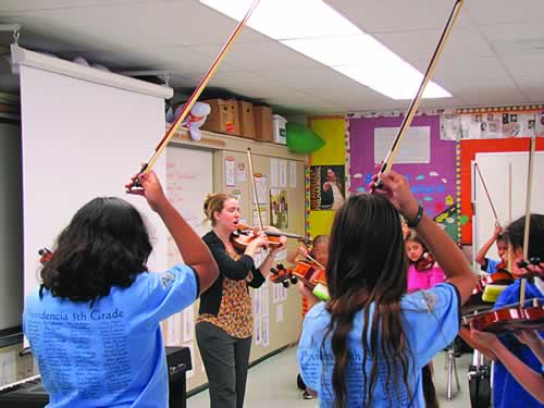 2013 Leadership Burbank Project: Violin Students